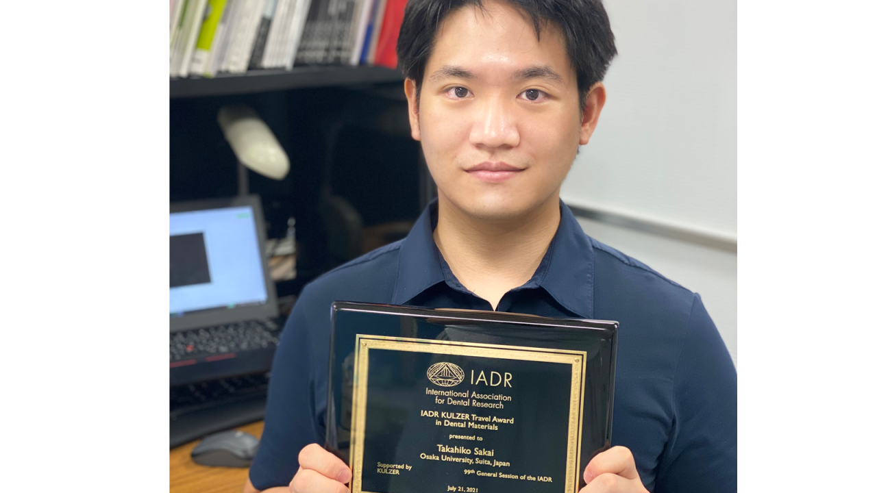 Takahiko Sakai, winner of the Travel Award 2021